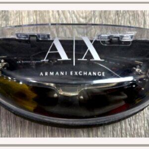 New Rare & Unique Unisex Authentic Emporio Armani Men's Tortoise Sunglasses COA